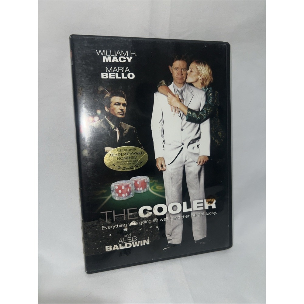 The Cooler 2004 Willam Macy Maria Bello DVD Disc Hard Case Entertainment Read